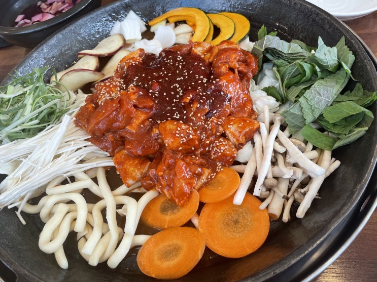  광주 닭갈비 맛집 - 수완지구 맛집 <마녀닭갈비>