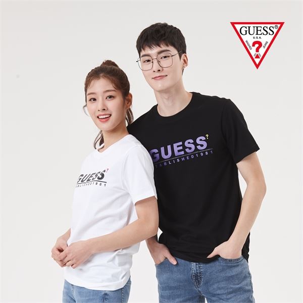 구매평 좋은 게스 유니 GUESS 프린트로고 반팔티 NL2K0352 추천해요 구매평 좋은 게스 유니 GUESS 프린트로고 반팔티 NL2K0352 추천해요