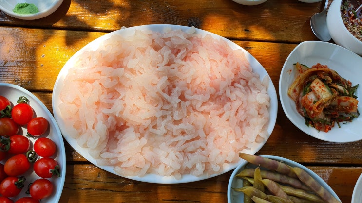  [고성 대봉장횟집] 하모회(갯장어회) 맛집