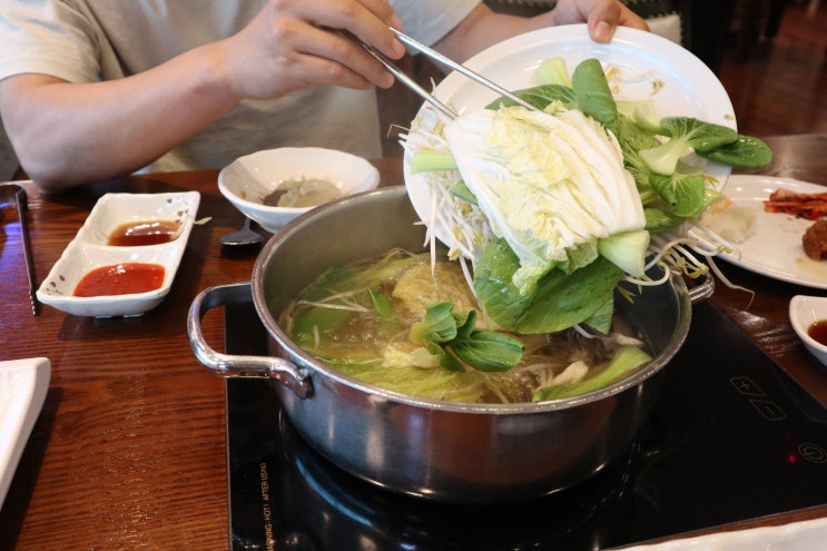  계산동 샤브샤브 다양한 음식은 한번에 마루샤브