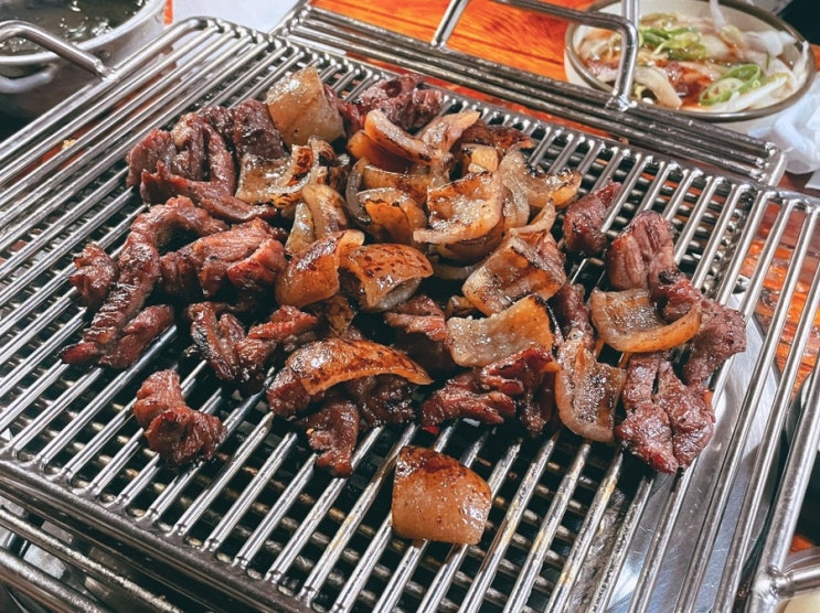  갈매기살에 쟁반국수가 환상적이었던 용산역맛집 손문대구막창갈매기살