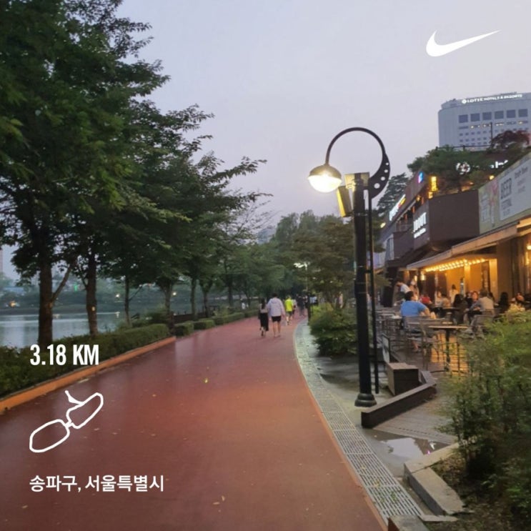 오랜만에 석촌호수 한바퀴_27주차 임산부 운동