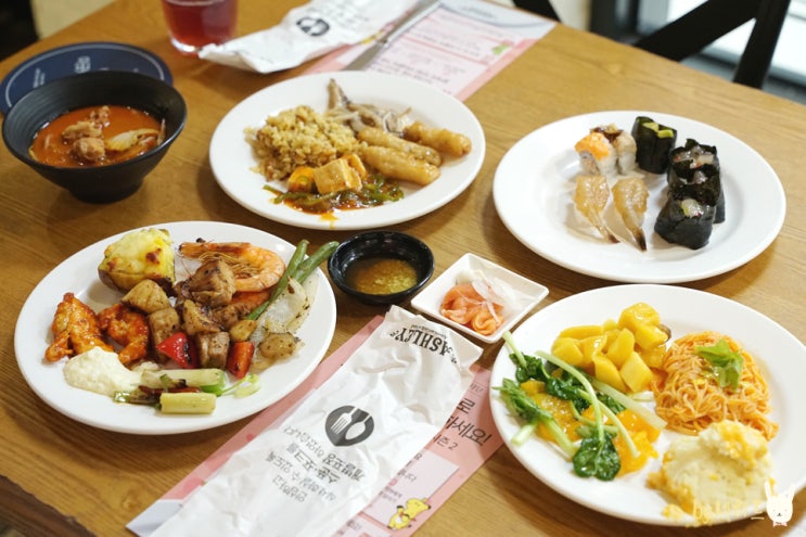  상봉동 맛집 애슐리퀸즈 신메뉴 새우&민트초코
