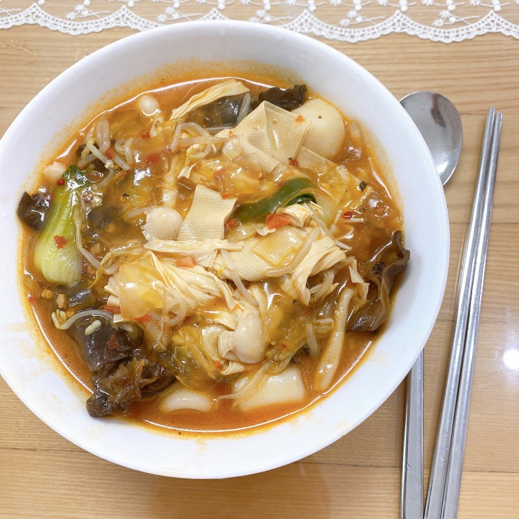  샤샤몰 마라탕 만들기 레시피 쉽게 만들어 먹었어요.