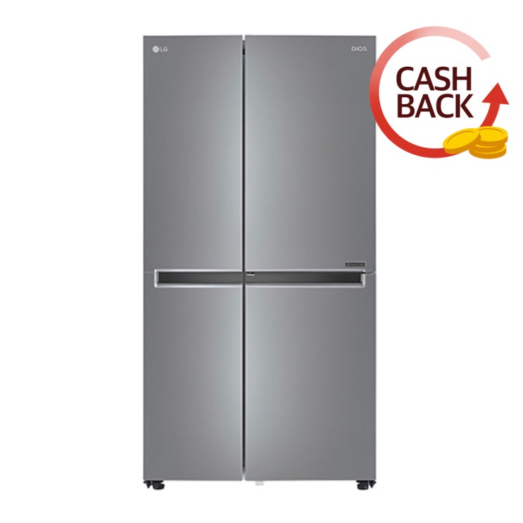 최근 인기있는 LG전자 디오스 양문형 냉장고 S833SS30Q 821L 방문설치 추천해요