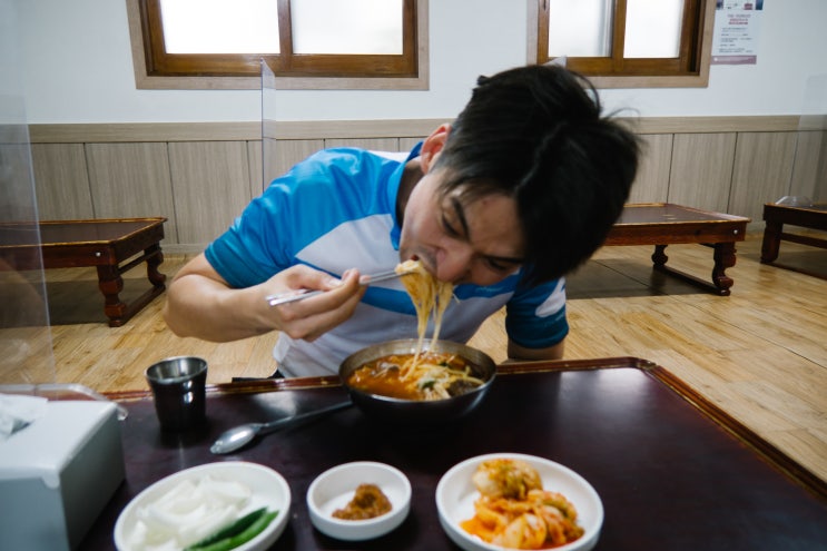  자전거 타러 함안 또 감 (feat 전통 한우국밥 대구식당, 무진정 카페 무진)