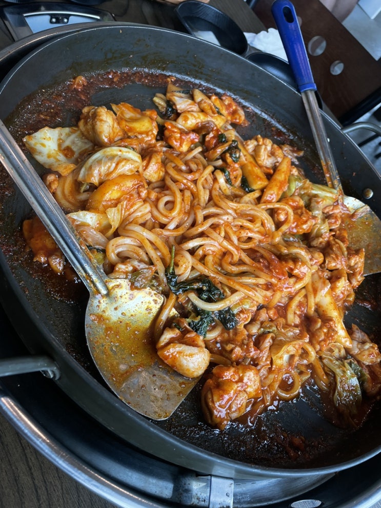  참나무집 / 철판닭갈비 맛집 / 청평 가평 찐맛집 / 증맬루 추천