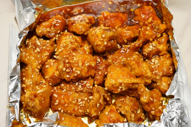 닭강정의 진리! 맥시칸치킨 순살 닭강정 먹어봤어요