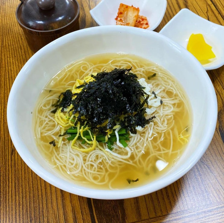  광주 서구 쌍촌동 맛집 - 우리동네 낭만국수