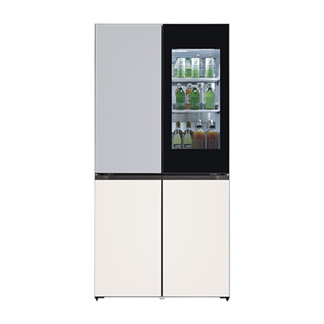 가성비갑 LG전자 M870GSB451S 오브제컬렉션 냉장고 1등급 글라스 ···