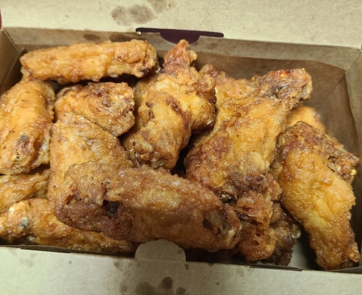  대전 맛집 동구 송촌동/용전동 송촌1호점 교촌치킨(오리지날 윙, 생맥주) 배달 솔직 후기