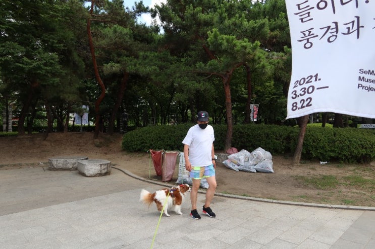 노원 2001아울렛 앞 중계 근린공원 두달만에!