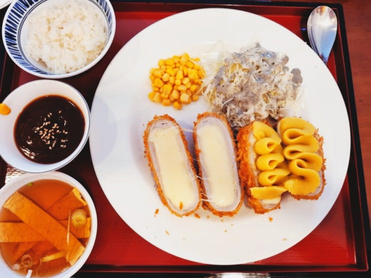 순천 돈까스 연향관, 연향동 고구마치즈돈까스 맛집 :(