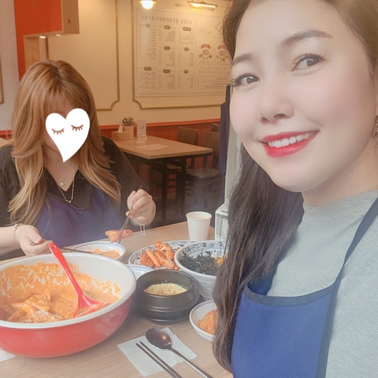  매콤했던 안산 떡슐랭 로제 떡볶이