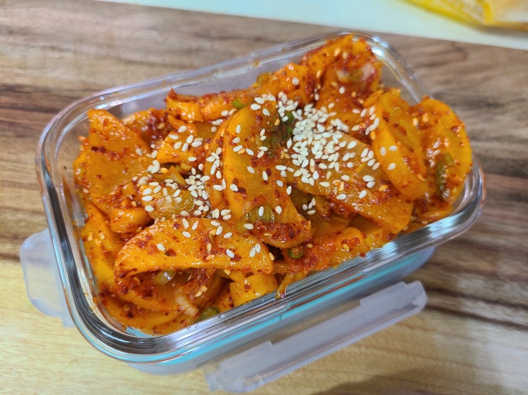  여름철 입맛은 내가 잡는다, 새콤달콤매콤 단무지무침
