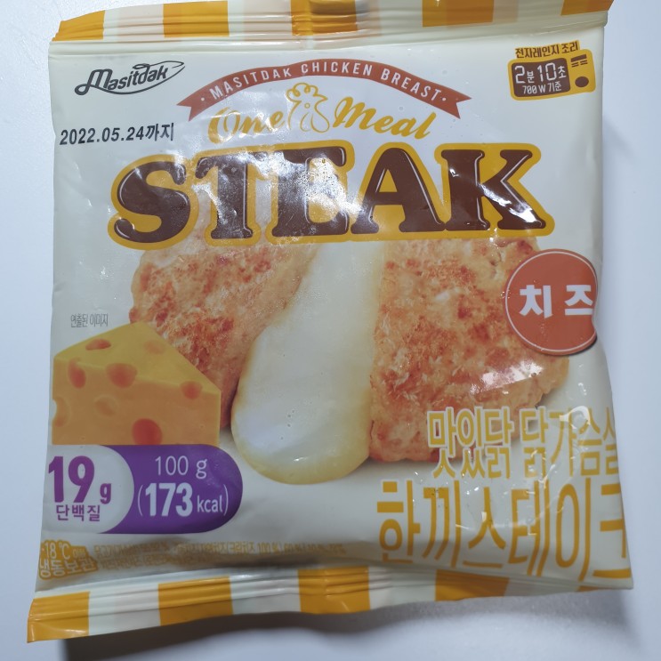 [맛있닭] 닭가슴살 한끼 스테이크 / 치즈