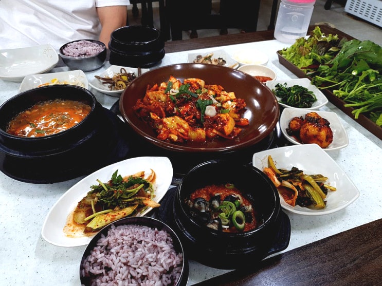  서산 테크노밸리 맛집 장수우렁쌈밥, 성연면 밥집추천