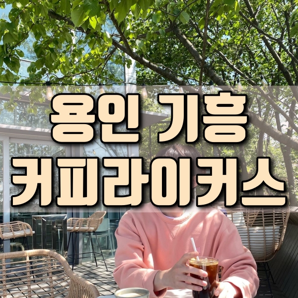  용인 기흥 이케아 근처 분위기 좋은 숲속 테라스 카페 추천 커피라이커스
