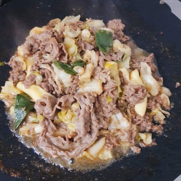  요리락 양념소불고기로 간편하고 맛있게!