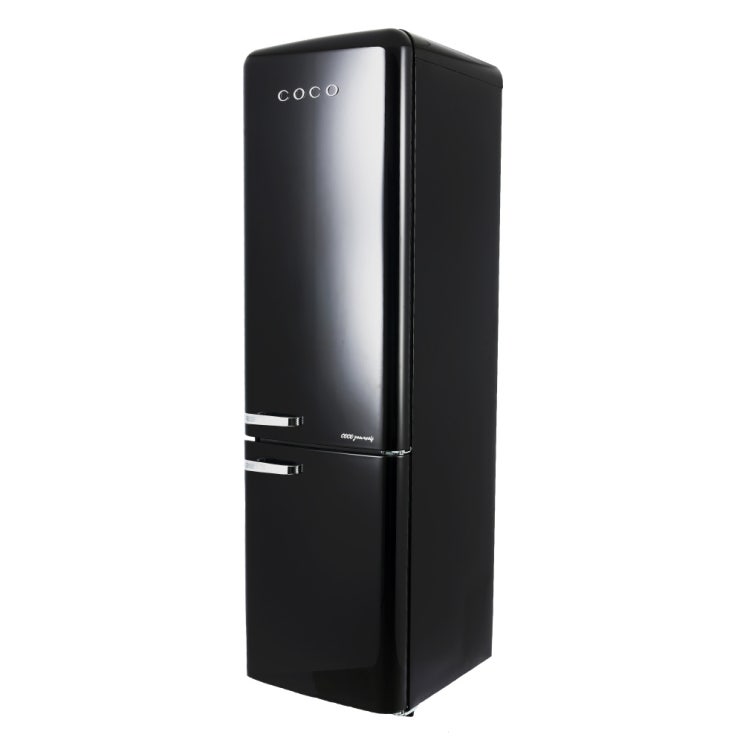 많이 찾는 [COCO] 코코일렉 간냉식 영 레트로 1인가구 소형 냉장고 CAK25QC 250L ···