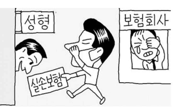 코 성형을 축농증 수술로 위장, 실손보험금 타먹기 코 성형을 축농증 수술로 위장, 실손보험금 타먹기