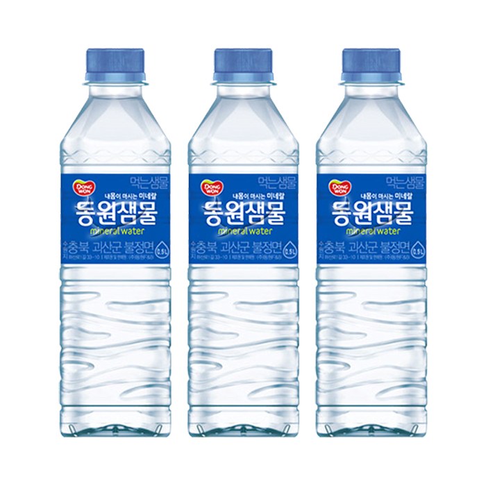 인지도 있는 동원 동원샘물 500ml, 80개 ··· 인지도 있는 동원 동원샘물 500ml, 80개 ···