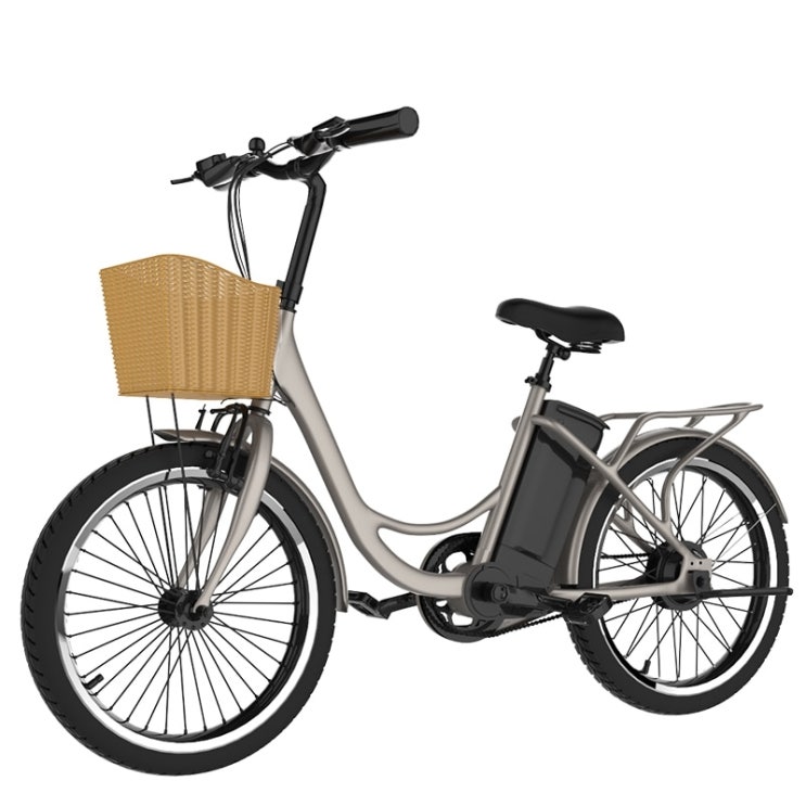 최근 인기있는 반무프 미니벨로 파스 배달용 출퇴근 클래식전기자전거22 인치 리튬 전지 전기 자전거, 하얀 ···
