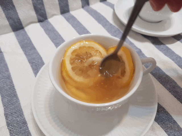  풍부한 과일의 맛! 홈카페과일청 집에서 즐기기(feat. 자르당블랑 진저레모나)