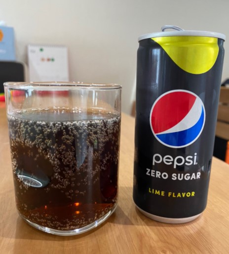 펩시 제로 210ml 마셔본 후기 Pepsi zero sugar