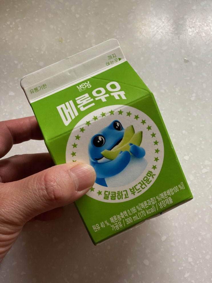 내돈내먹 / 유어스 메론우유 응, 메론맛~