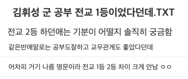 서현고 김휘성 성적 일베 관련 IT에 관심 많은 밝은 친구였다고 하는데 픽시브 관련 논란과 지인등장 사과문까지 총정리