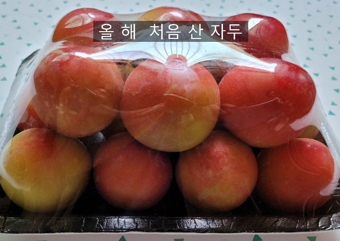  자두, 뭐니 뭐니 해도 여름엔 자두가 최고.