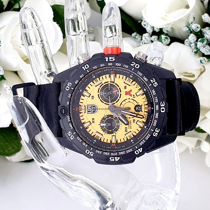 LUMINOX 루미녹스 BEAR GRYLLS SURVIVAL MASTER SERIES 베어그릴스 서바이벌마스터 옐로우 XB.3745 크로노 ....