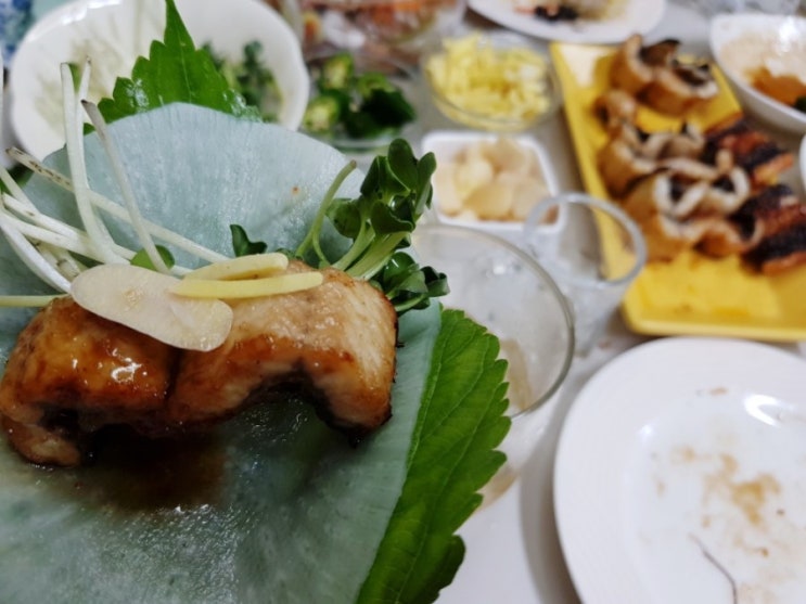  집에서 장어구이 맛있게 먹는법 - (고창 풍천 민물장어1kg사봄)