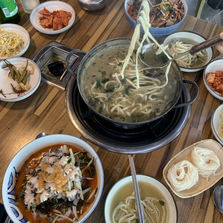  해월정 구좌읍 성게 보말 칼국수 맛집 아쉬운 점 한 가지