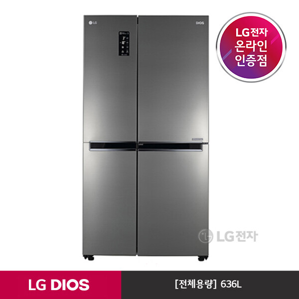 잘팔리는 [LG][공식판매점]LG DIOS 세미빌트인 냉장고 S631S32 (636L), 폐가전수거있음 추천해요