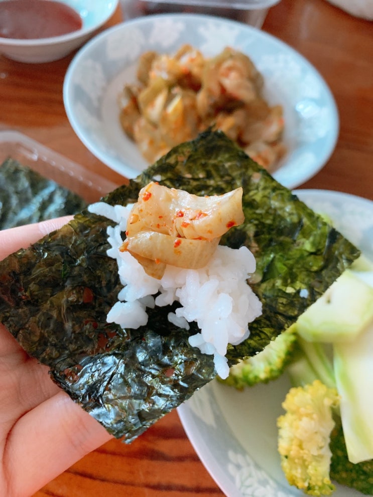  완도곱창김 김의한수 : 김 본연의 맛 곱창김