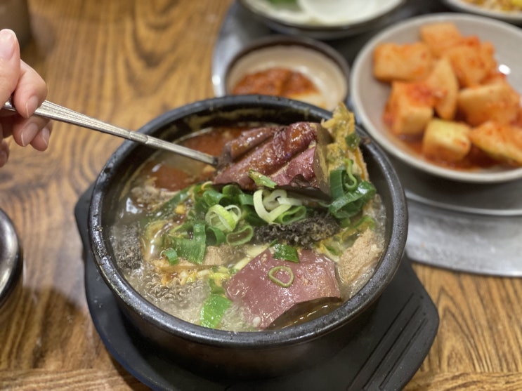  학동역 점심맛집 해장국 추천 <소문난 양평해장국> 푸짐해요!!