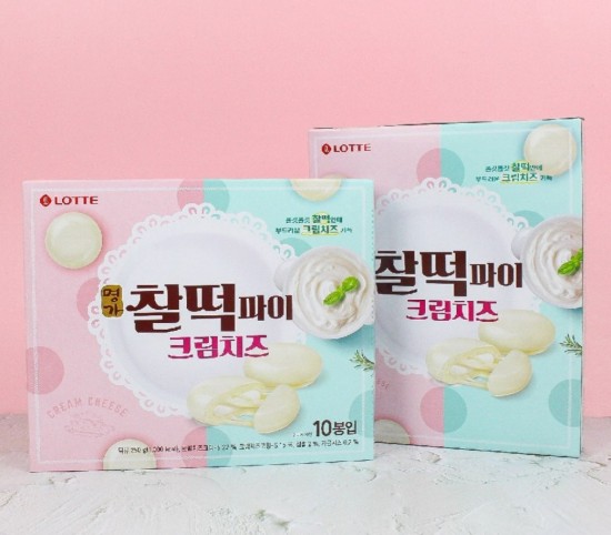  떡순이 떡돌이를 위한 간식 찰떡파이 크림치즈