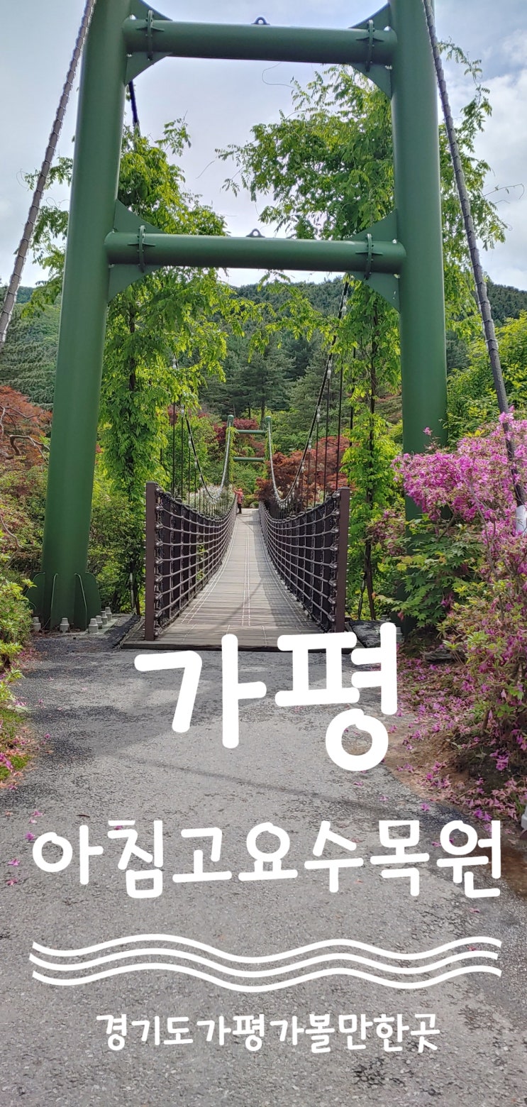  아침고요수목원 입장권 경기도가평가볼만한곳 가평놀거리 정보