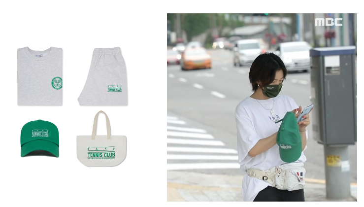 나혼자산다 경수진 모자 우비 반팔티의 패션 정보!~♪