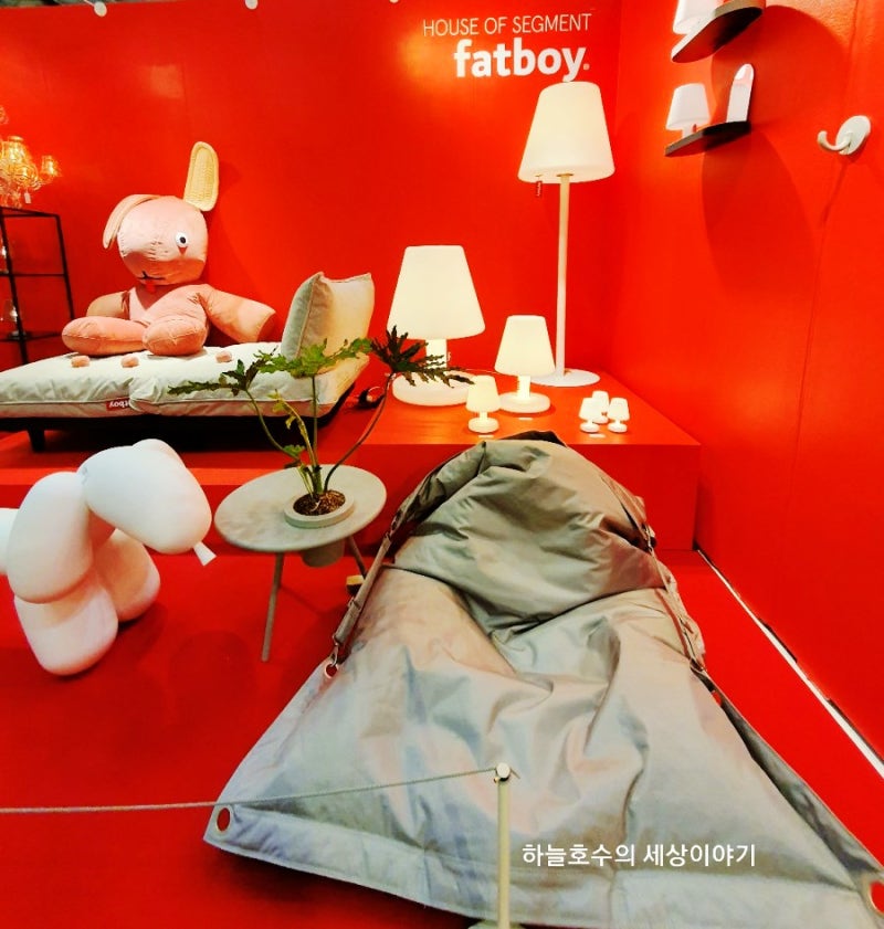 홈 스타일링 전시(fatboy 팻보이 빈백)