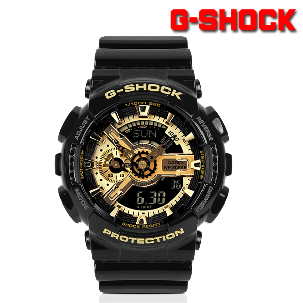 요즘 인기있는 G-SHOCK 지샥 200M 방수 스포츠 손목시계 GA-110GB-1A 좋아요