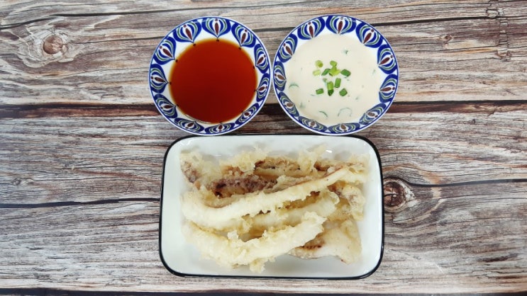 오징어튀김 만들기 백종원 와사비마요소스 청양마요소스 만들기 오징어튀김 만들기 백종원 와사비마요소스 청양마요소스 만들기