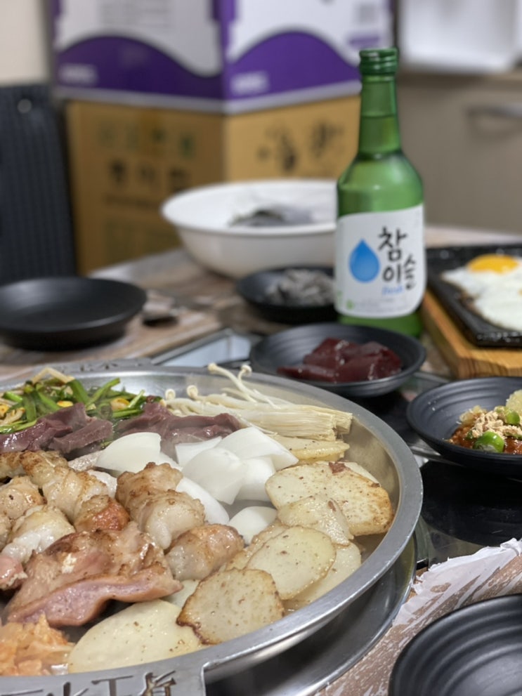  장박지 주변맛집, 홍천 곱창집으로!