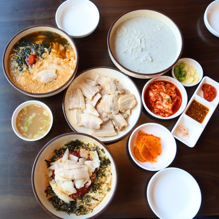  콩국수가 맛있는 부천시청 맛집 백제칼국수에서 점심 클리어!