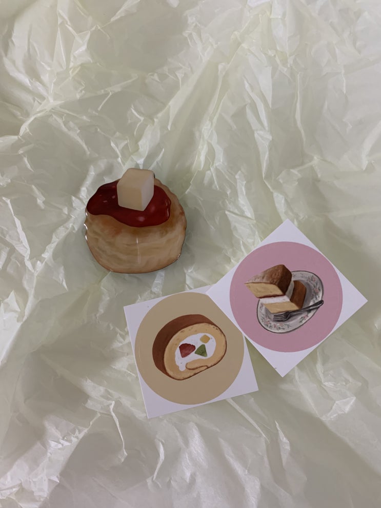 귀염뽀짝 디저트 그립톡 추천! / pieceonthetable