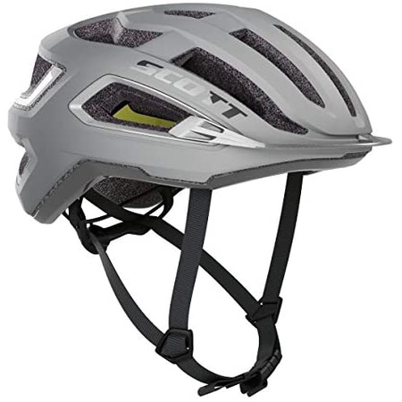 갓성비 좋은 미국직배송 자전거 헬멧 Scott Arx Plus MIPS 사이클링 헬멧 실버 Reflective Medium 01345, Silver_One Size, Silver