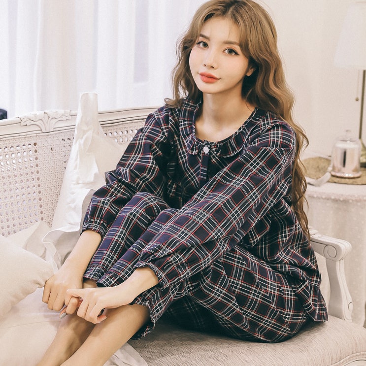 선호도 좋은 버블돌 나잇나잇 프릴 체크 투피스 긴팔 잠옷 추천해요 선호도 좋은 버블돌 나잇나잇 프릴 체크 투피스 긴팔 잠옷 추천해요