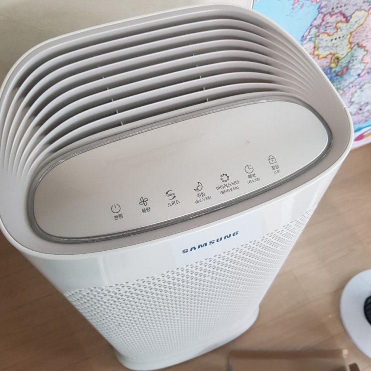  CFX-D100D 삼성 공기청정기 필터 바꿨어요